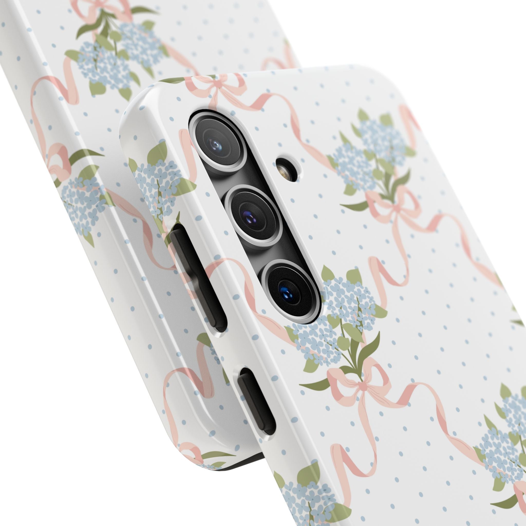 The Dot & Trellis Print — Tough iPhone Case