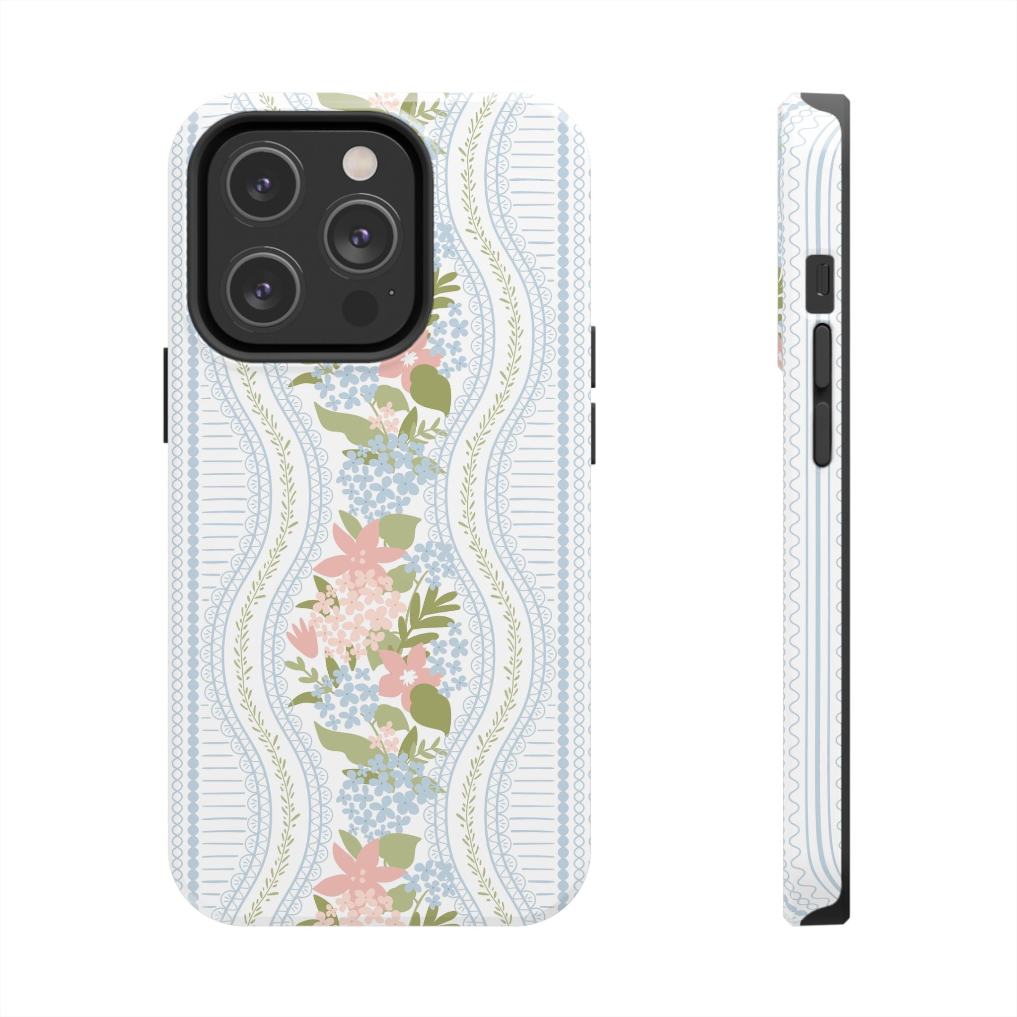 The Beatrice Botanical Stripe — Tough iPhone Case