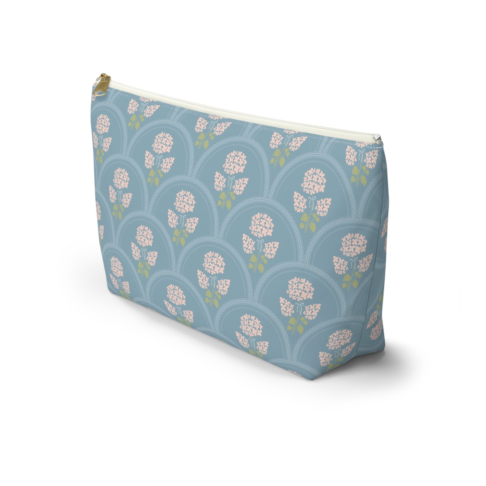 The Josephine Scallop Luxe Vanity Pouch
