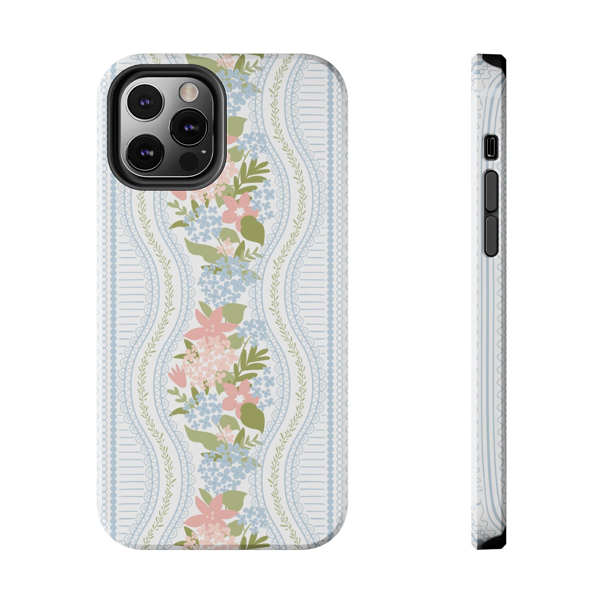 The Beatrice Botanical Stripe — Tough iPhone Case