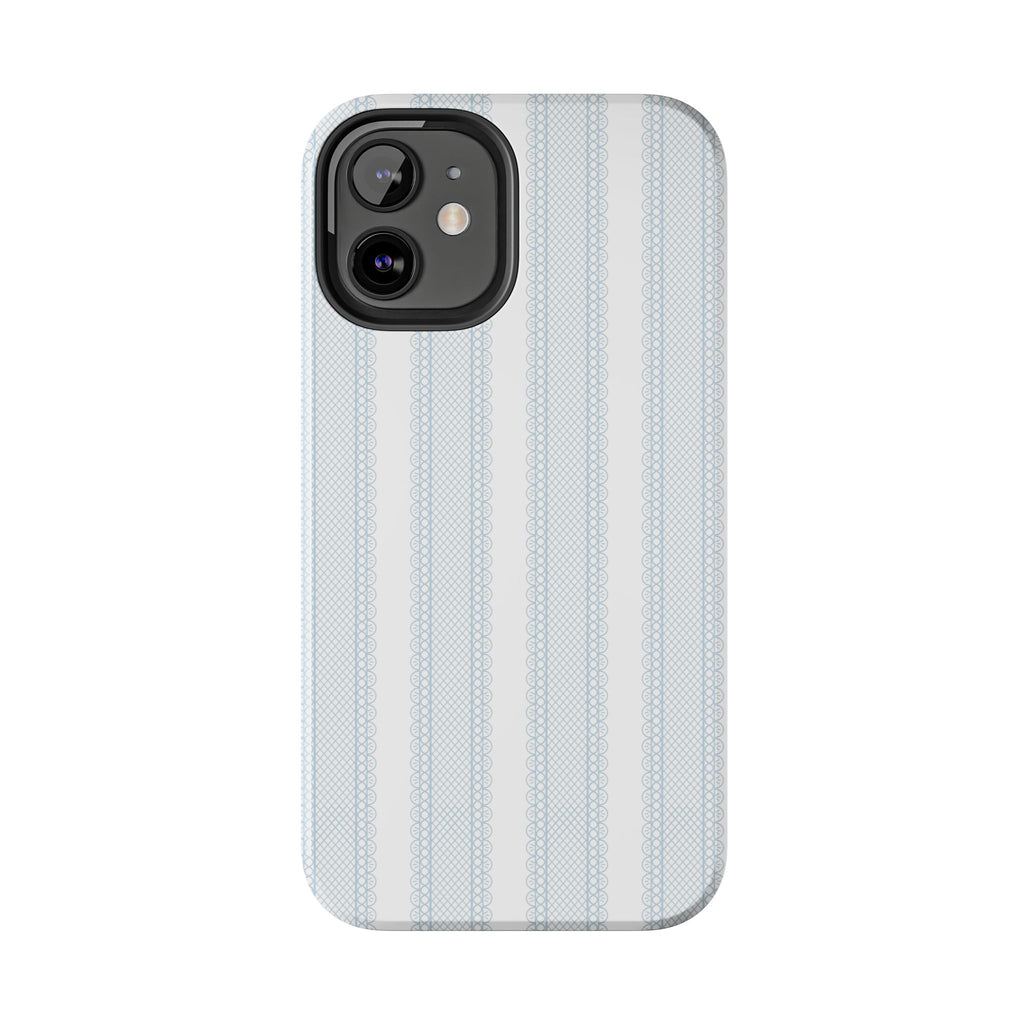 The Amelia Eyelet Stripe — Tough iPhone Case