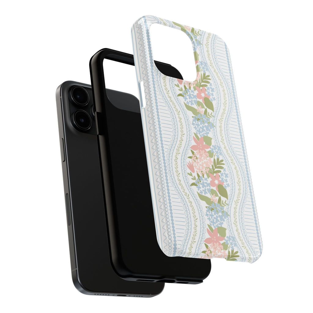 The Beatrice Botanical Stripe — Tough iPhone Case