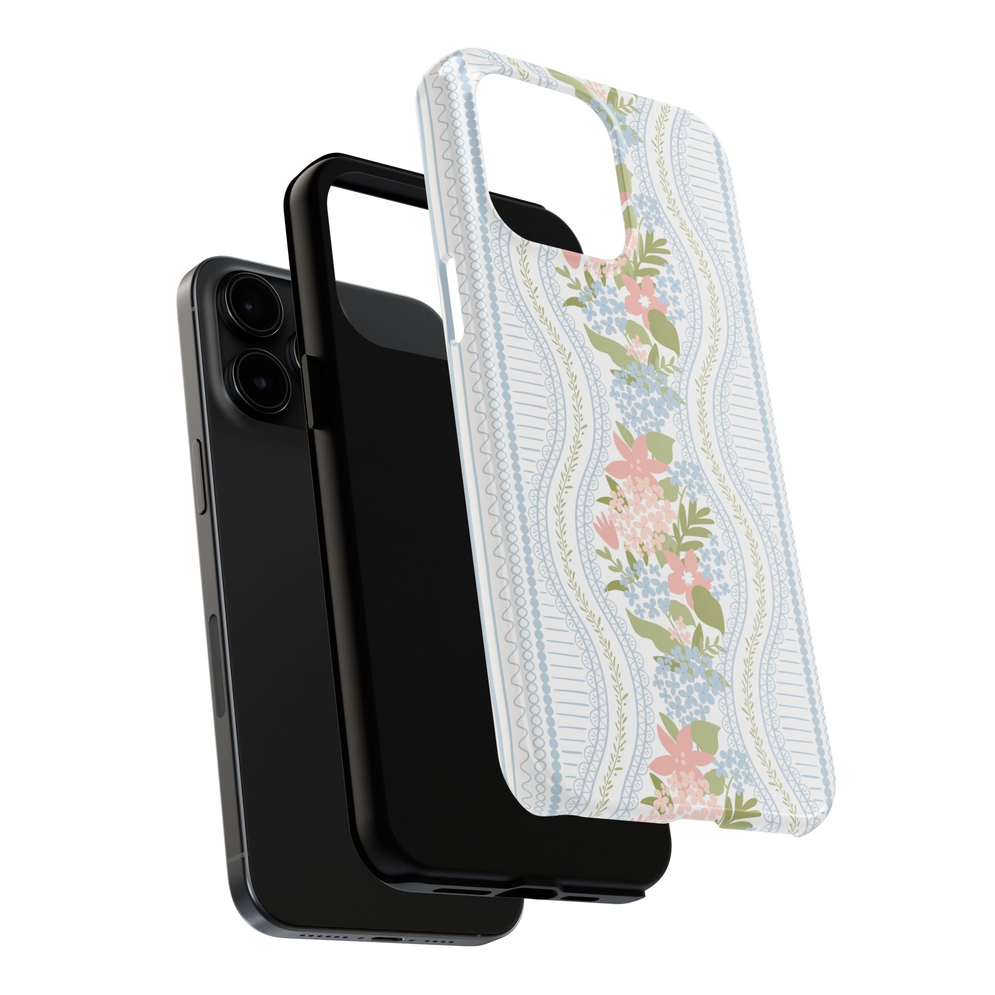 The Beatrice Botanical Stripe — Tough iPhone Case