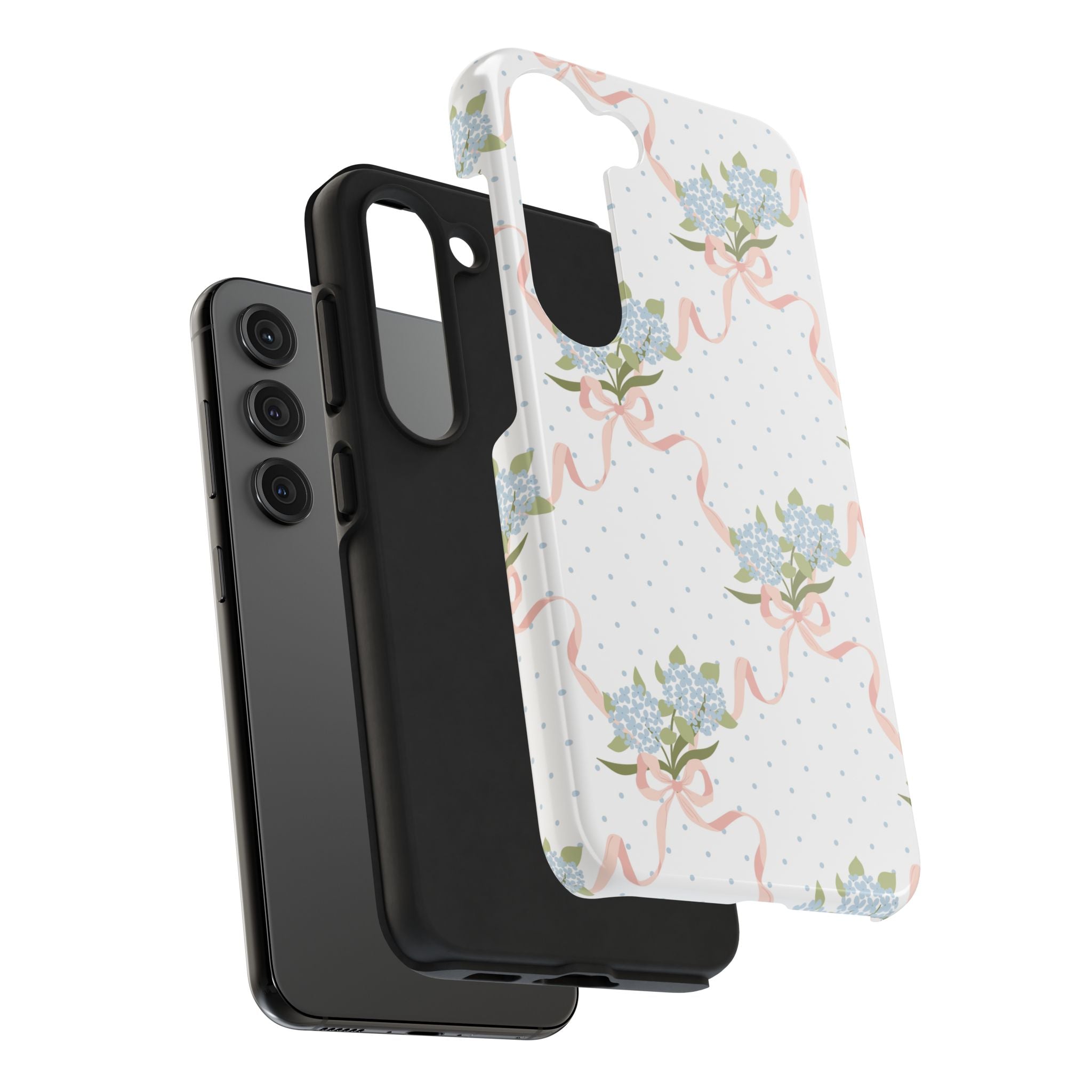 The Dot & Trellis Print — Tough iPhone Case