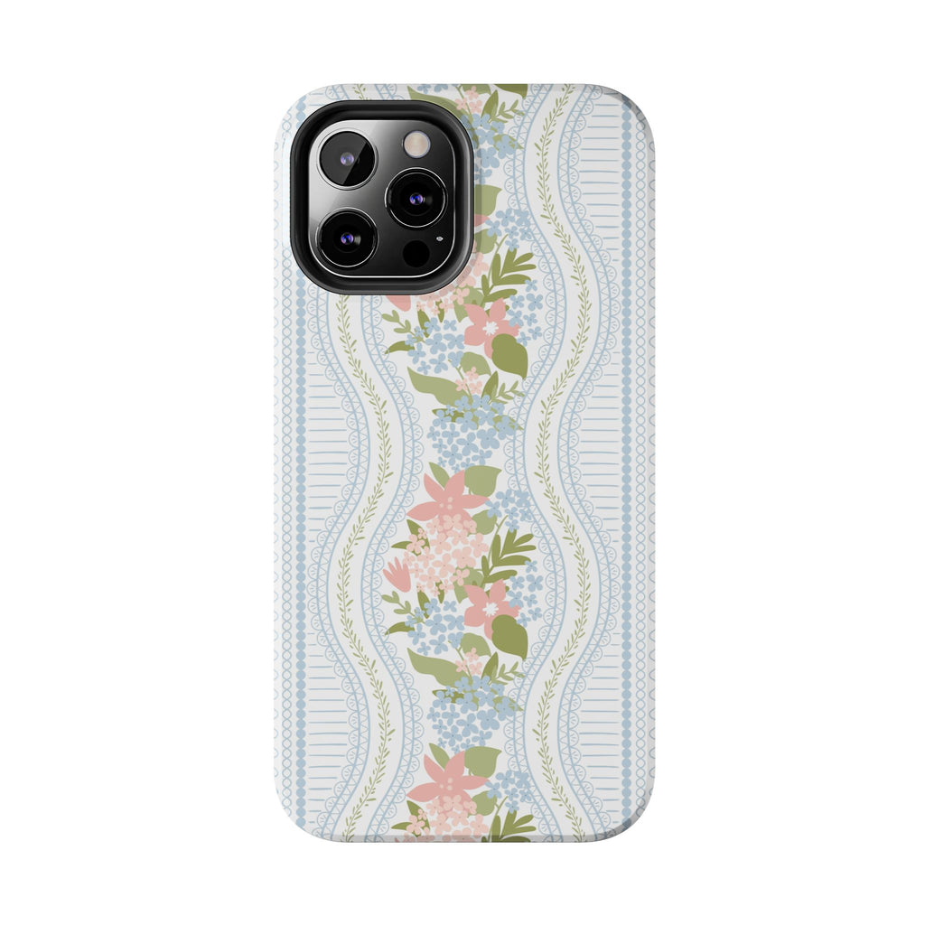 The Beatrice Botanical Stripe — Tough iPhone Case