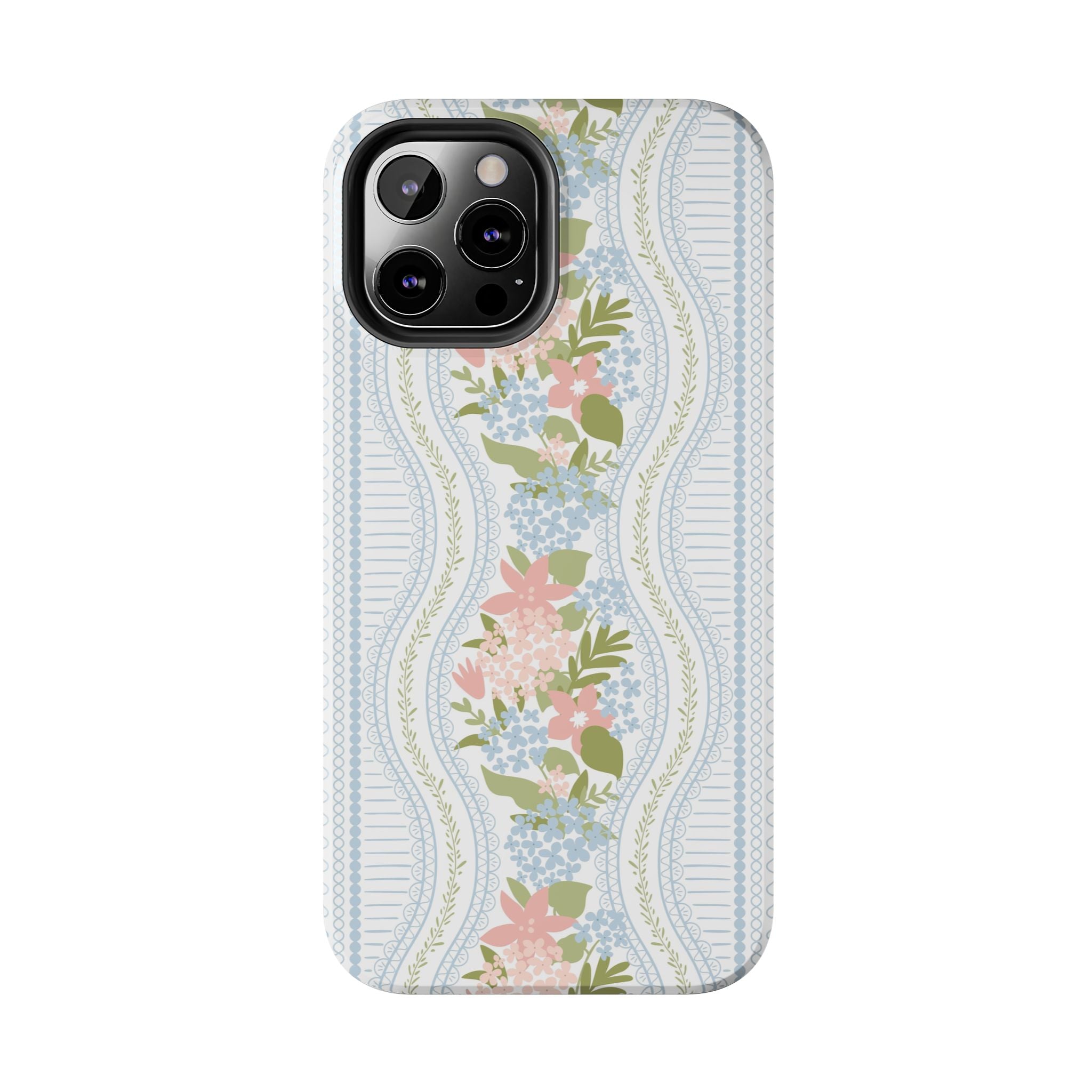 The Beatrice Botanical Stripe — Tough iPhone Case