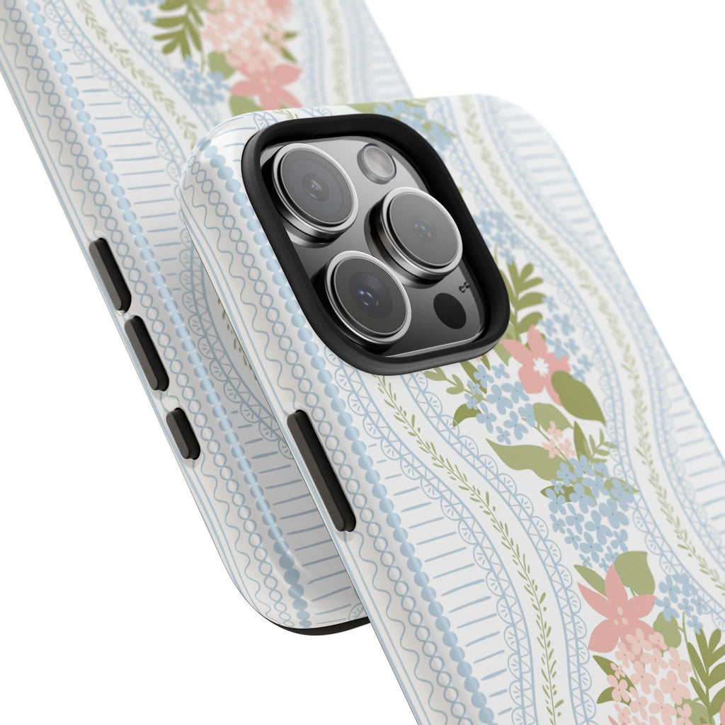 The Beatrice Botanical Stripe — Tough iPhone Case