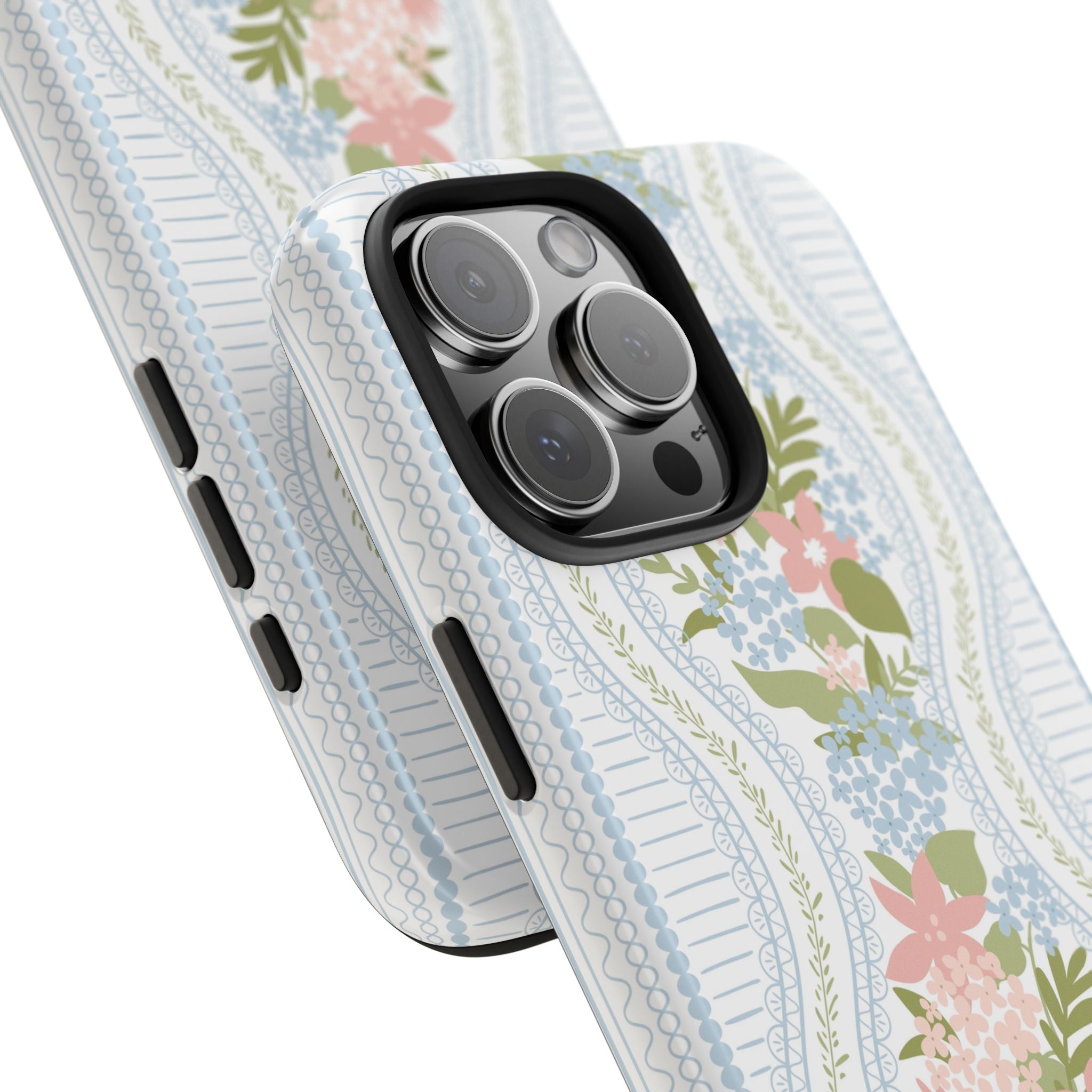 The Beatrice Botanical Stripe — Tough iPhone Case