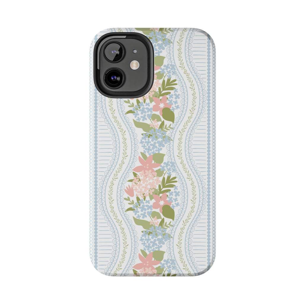 The Beatrice Botanical Stripe — Tough iPhone Case