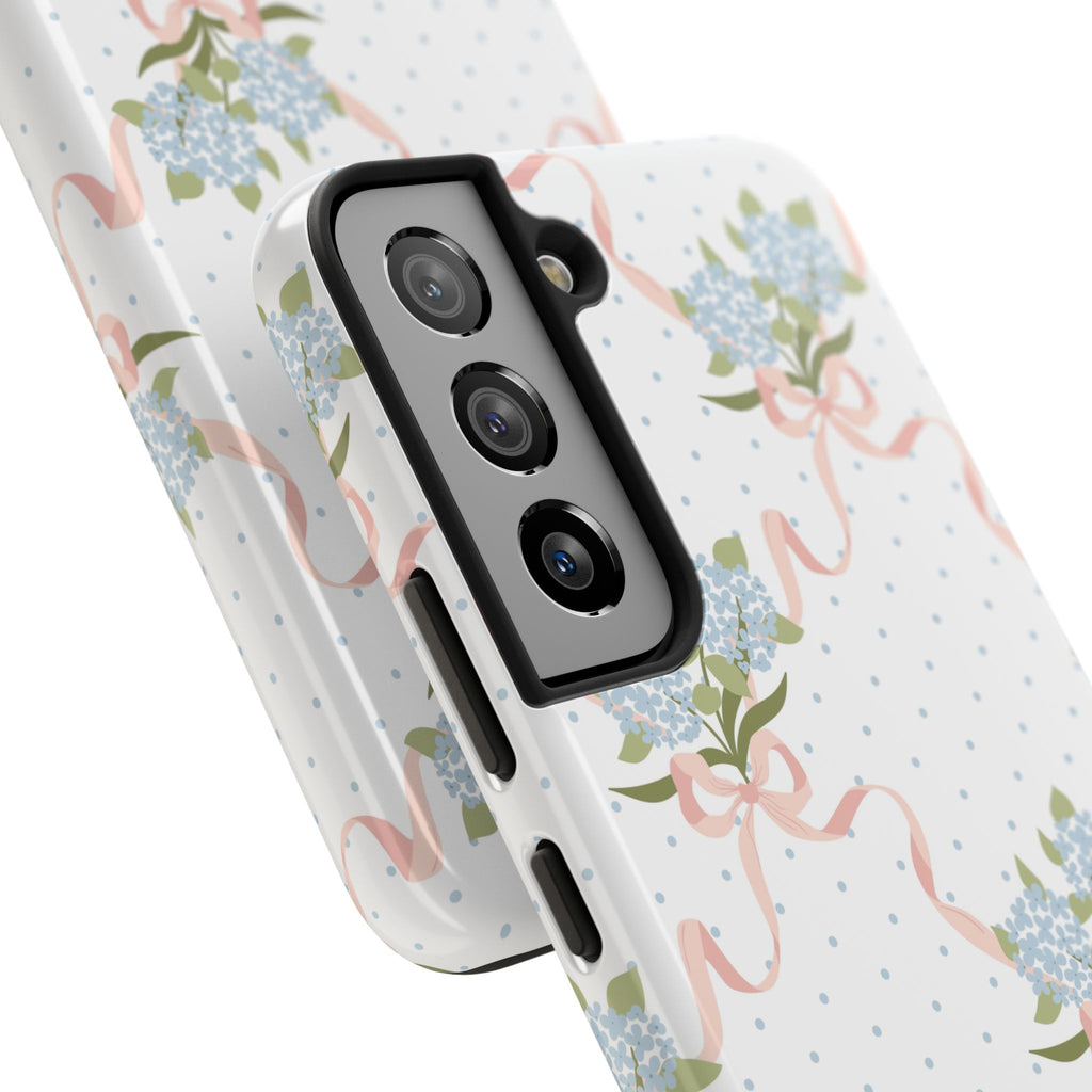 The Dot & Trellis Print — Tough iPhone Case