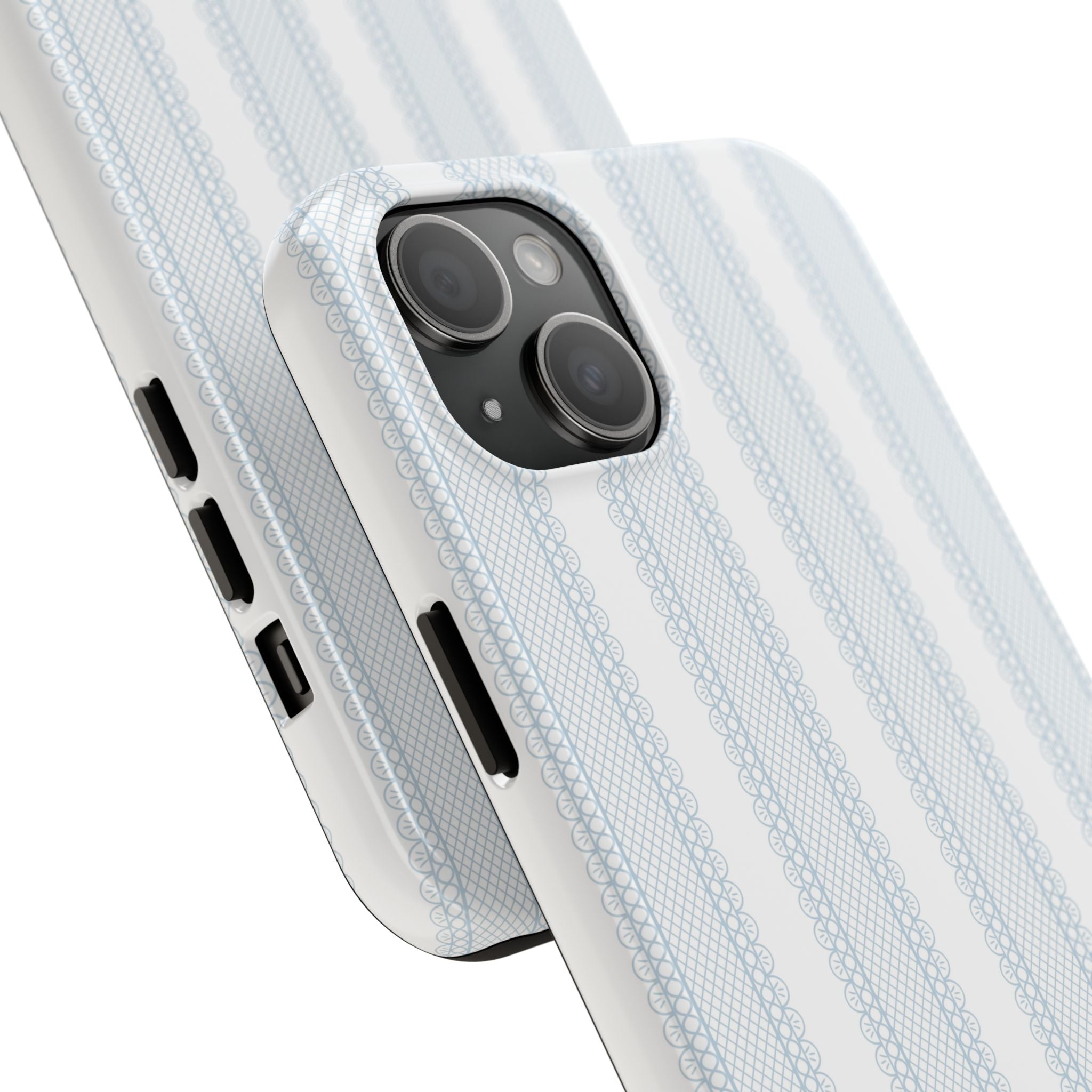 The Amelia Eyelet Stripe — Tough iPhone Case