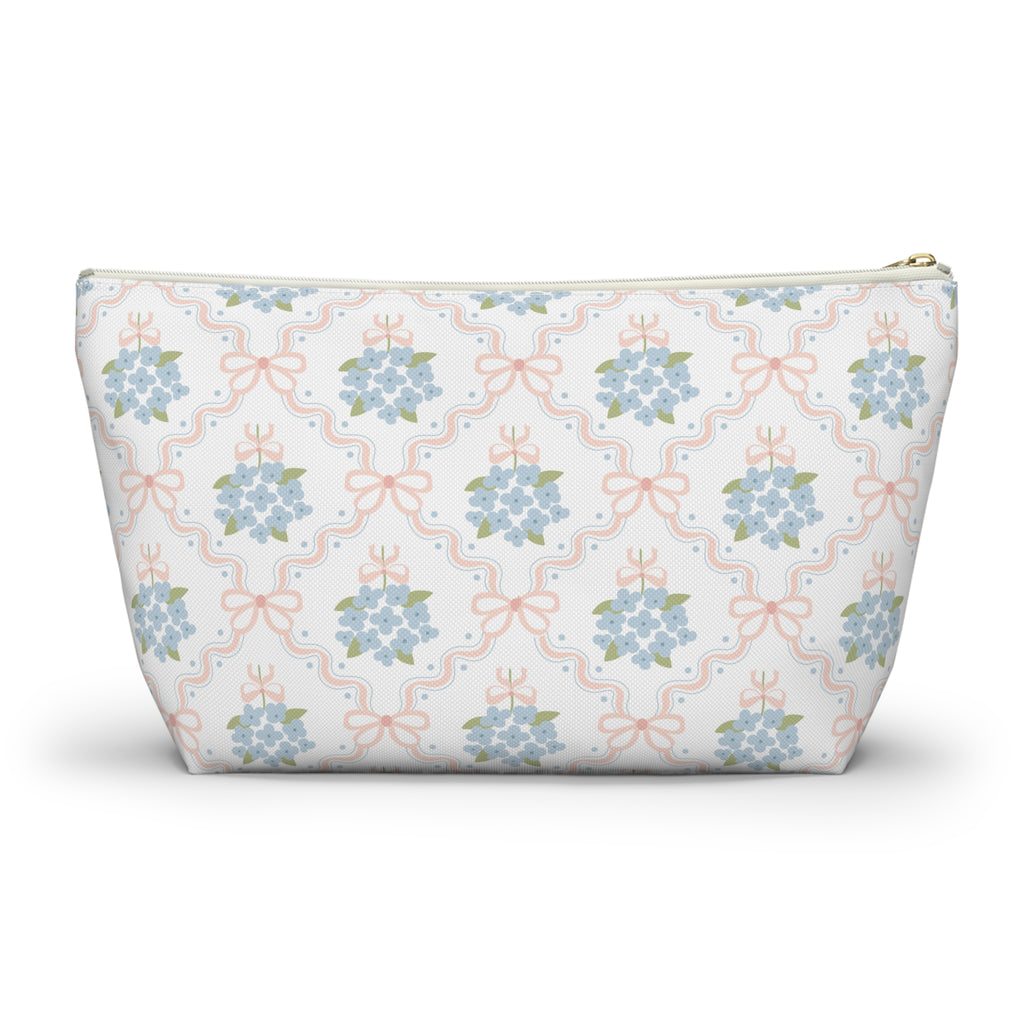 The Victoria Trellis Luxe Vanity Pouch