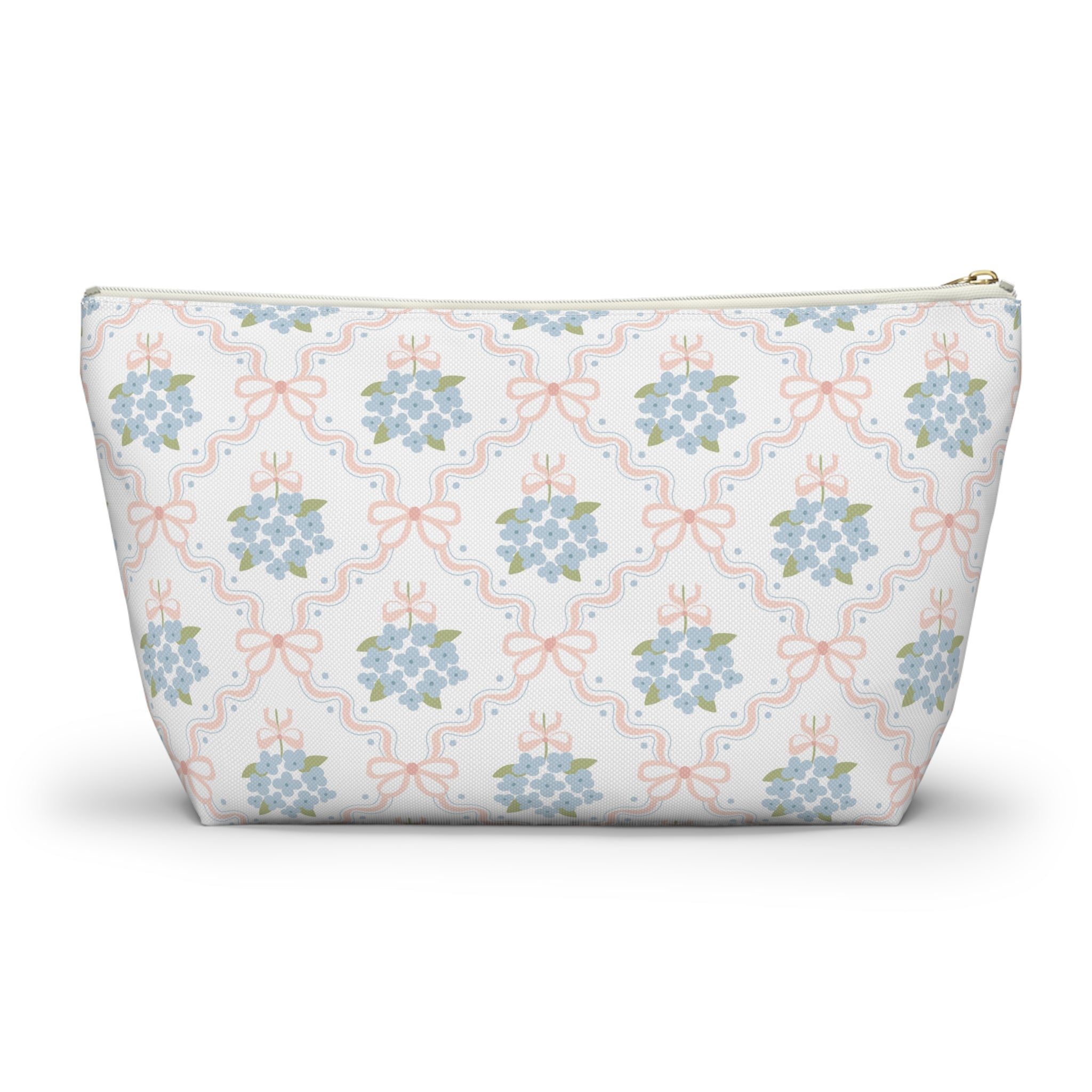 The Victoria Trellis Luxe Vanity Pouch