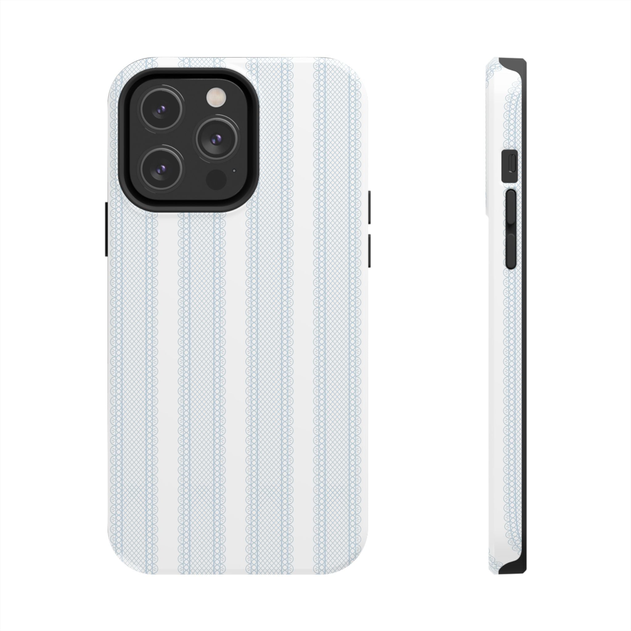 The Amelia Eyelet Stripe — Tough iPhone Case