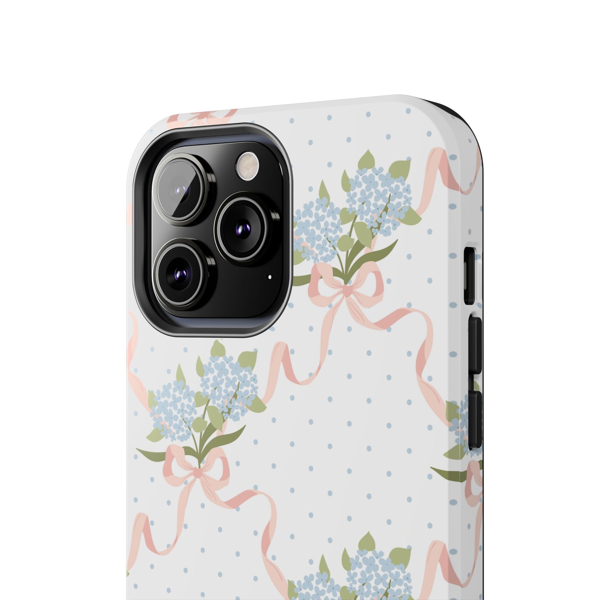 The Dot & Trellis Print — Tough iPhone Case