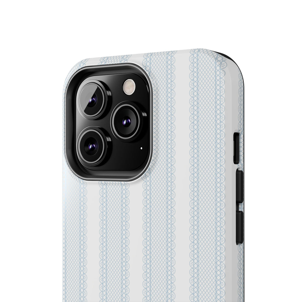 The Amelia Eyelet Stripe — Tough iPhone Case