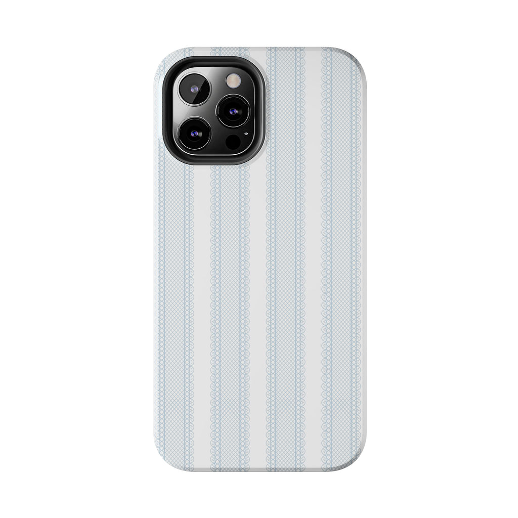 The Amelia Eyelet Stripe — Tough iPhone Case