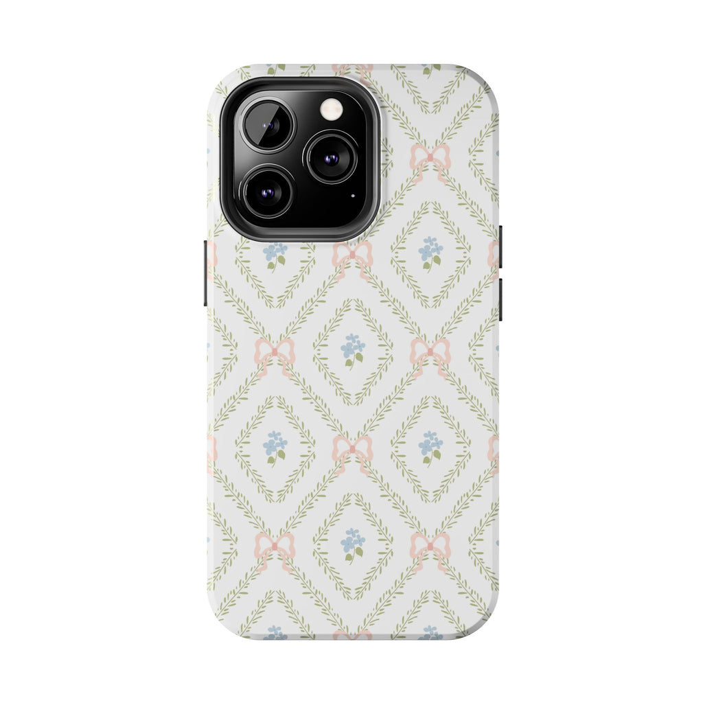 The Versailles Trellis Print — Tough iPhone Case