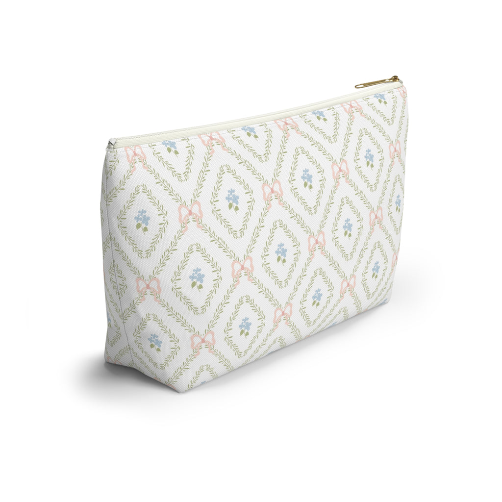 The Versailles Trellis Luxe Vanity Pouch