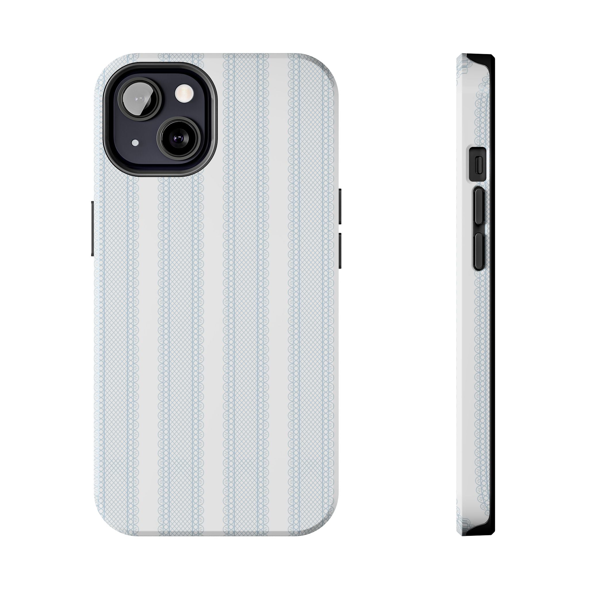 The Amelia Eyelet Stripe — Tough iPhone Case