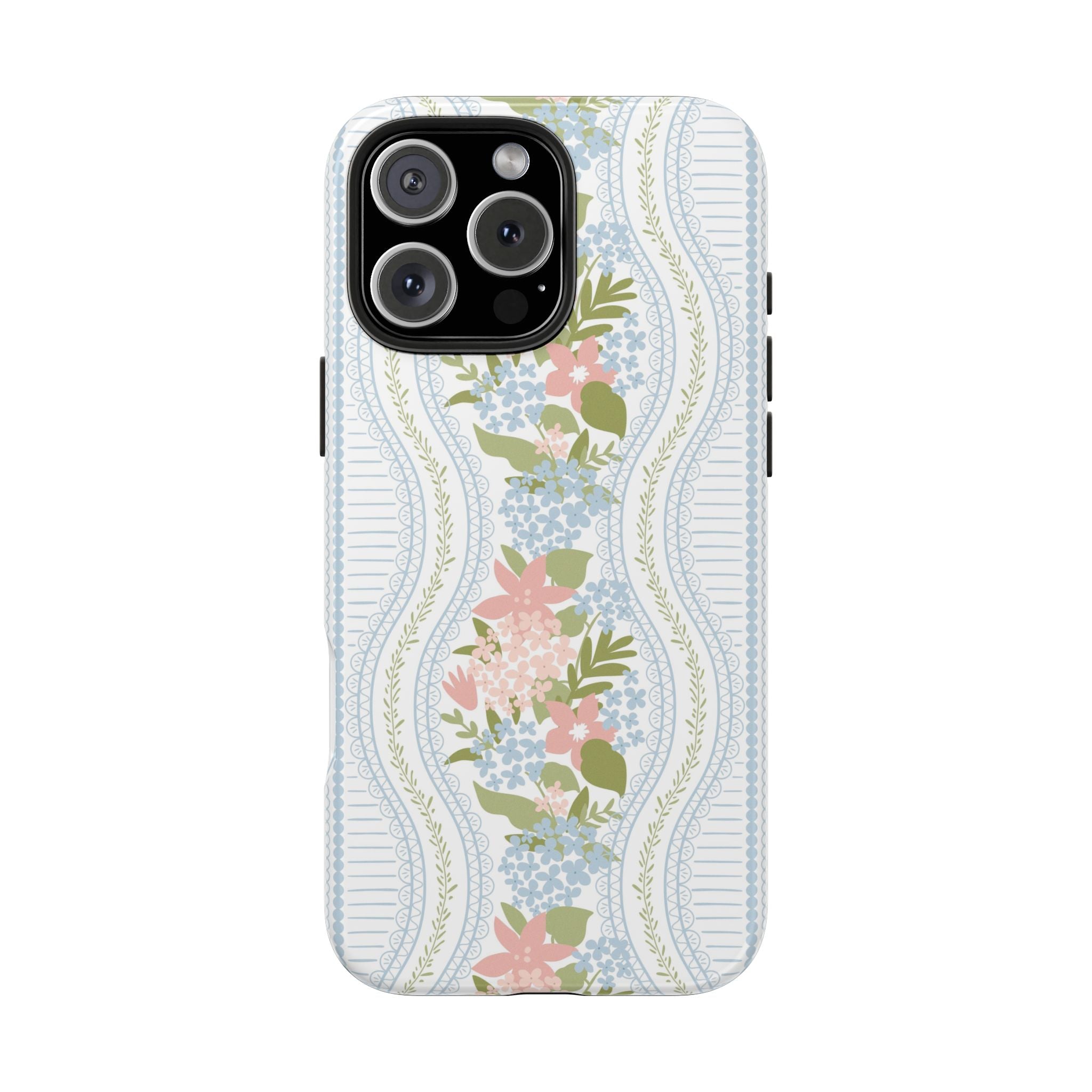 The Beatrice Botanical Stripe — Tough iPhone Case