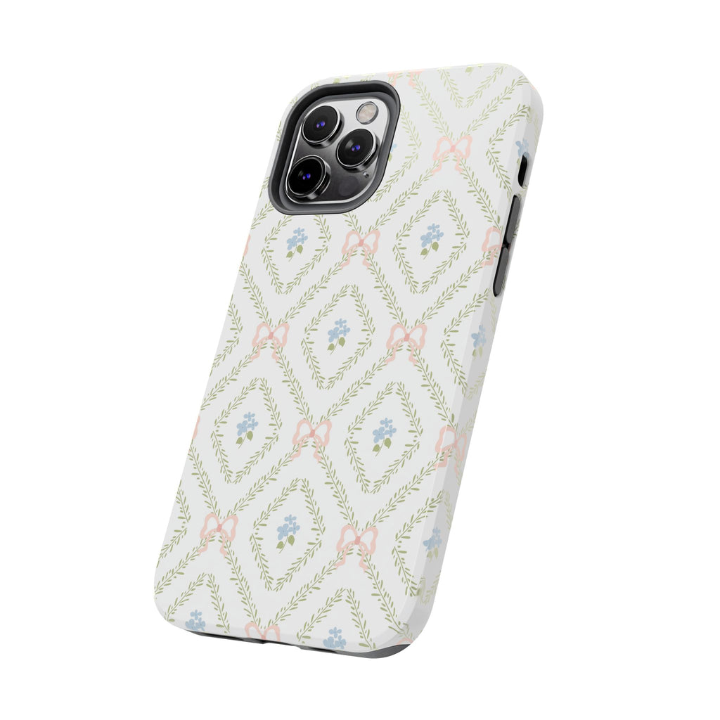 The Versailles Trellis Print — Tough iPhone Case
