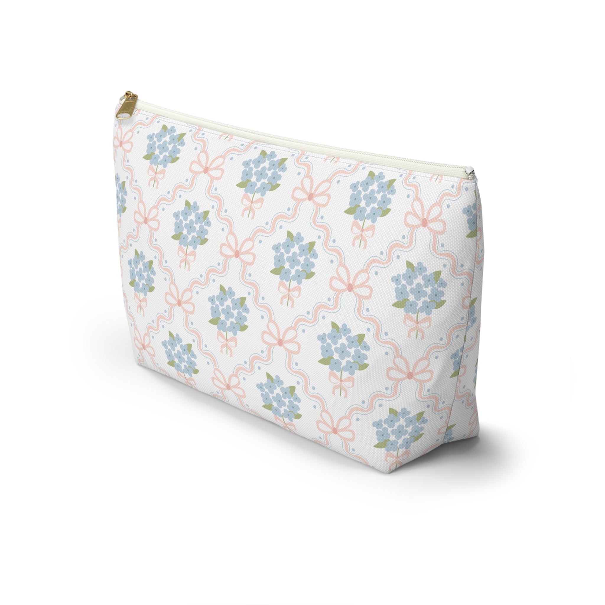 The Victoria Trellis Luxe Vanity Pouch