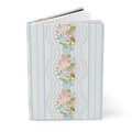 The Beatrice Botanical Stripe — Hardcover Matte Journal