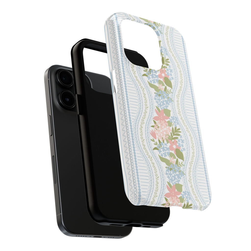 The Beatrice Botanical Stripe — Tough iPhone Case