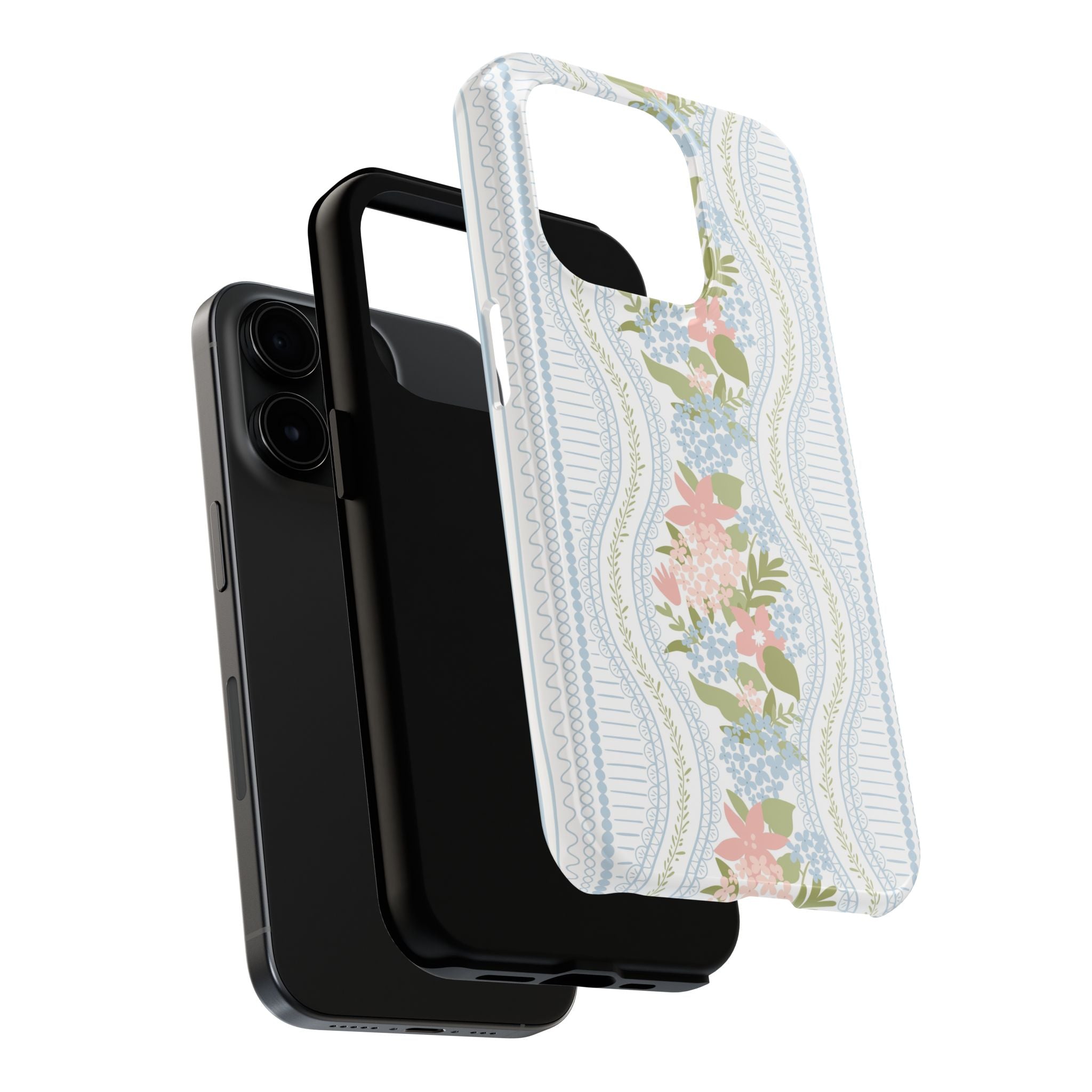 The Beatrice Botanical Stripe — Tough iPhone Case
