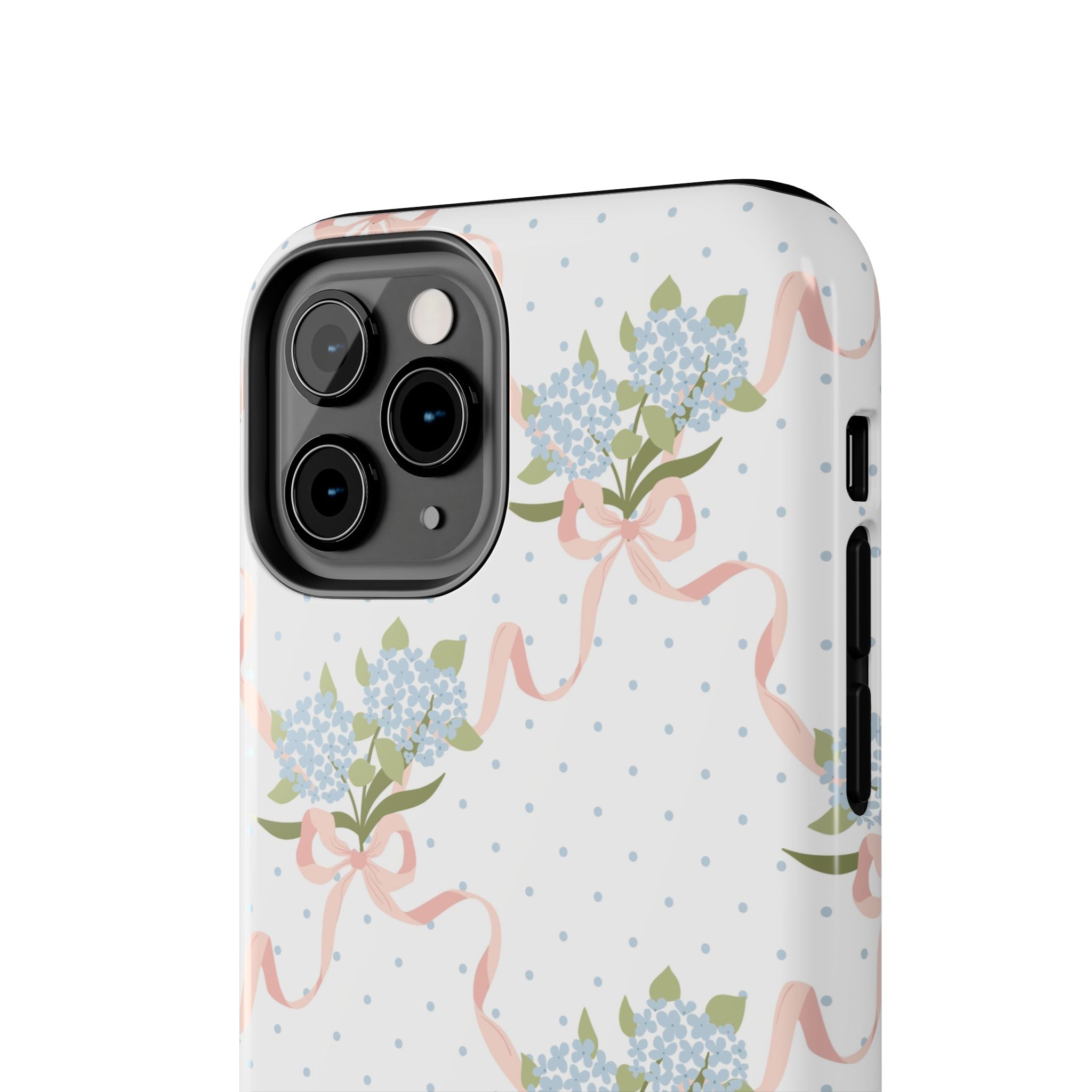 The Dot & Trellis Print — Tough iPhone Case