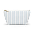 The Amelia Eyelet Stripe Luxe Vanity Pouch