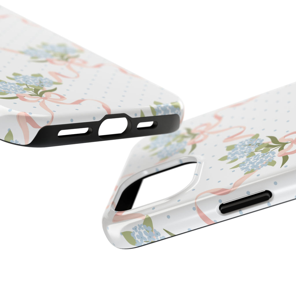 The Dot & Trellis Print — Tough iPhone Case