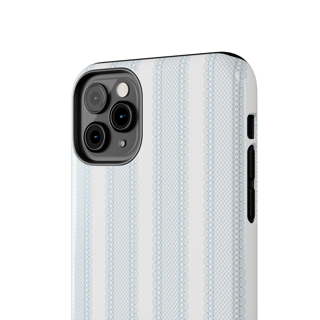 The Amelia Eyelet Stripe — Tough iPhone Case