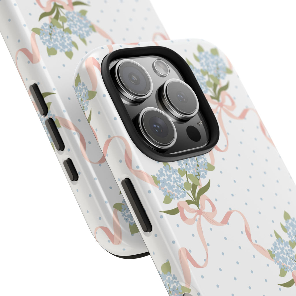 The Dot & Trellis Print — Tough iPhone Case