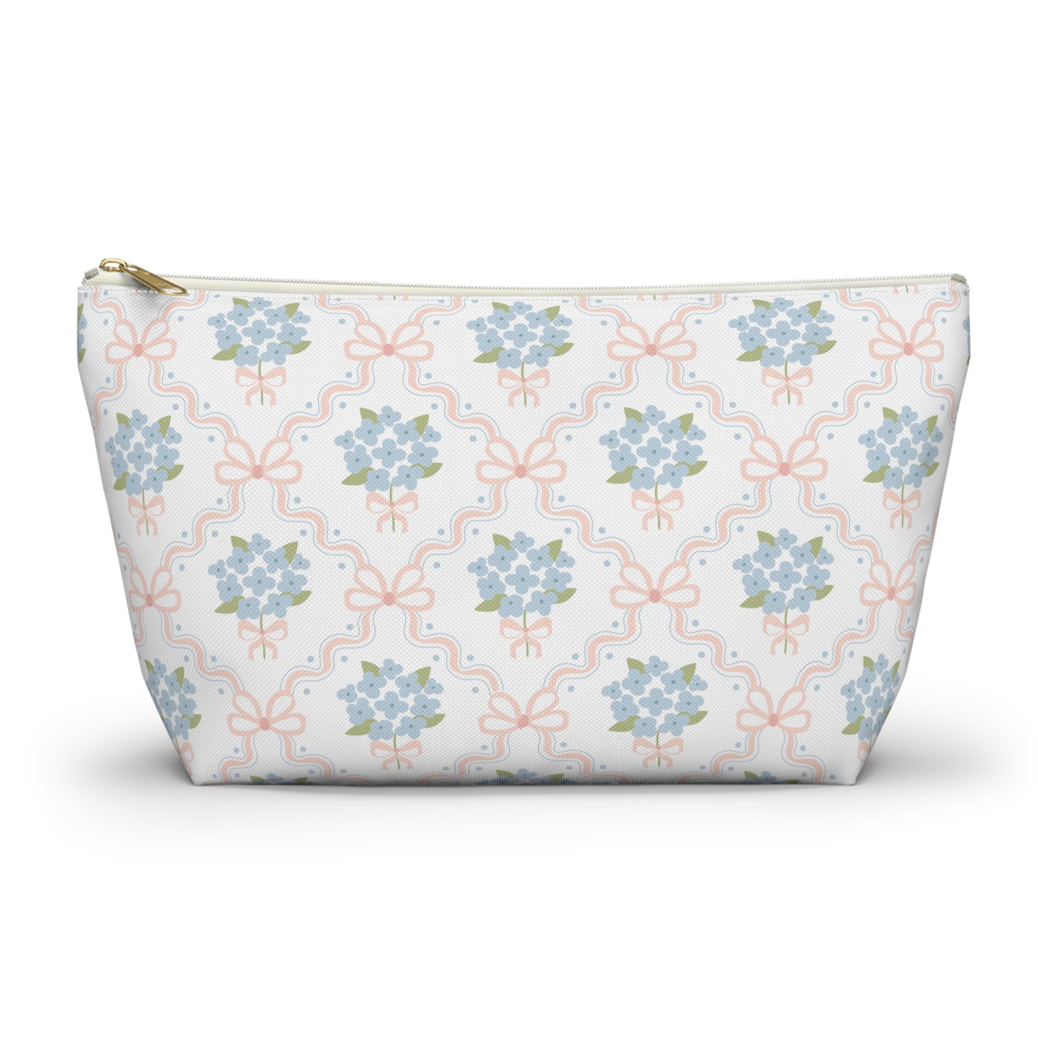 The Victoria Trellis Luxe Vanity Pouch