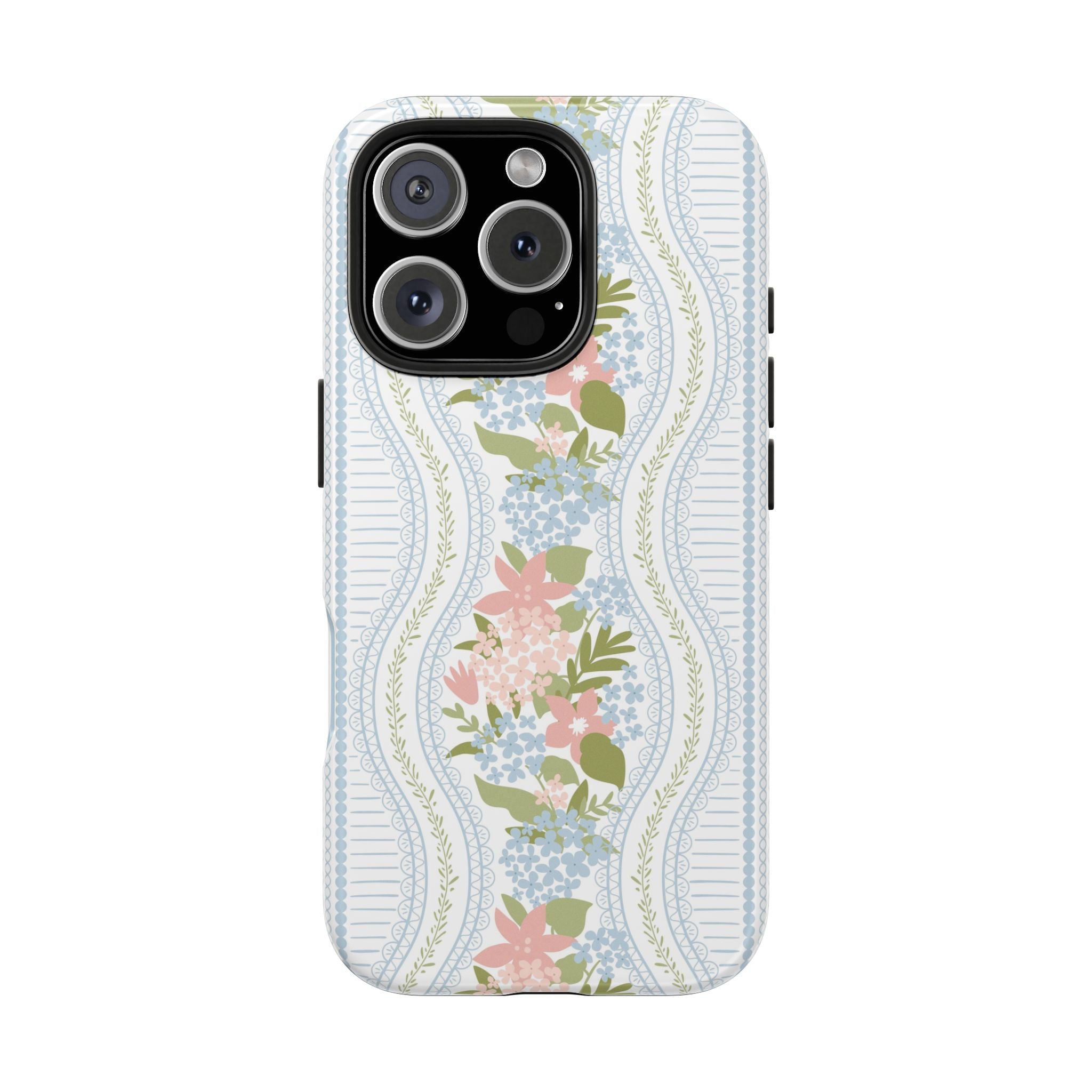 The Beatrice Botanical Stripe — Tough iPhone Case