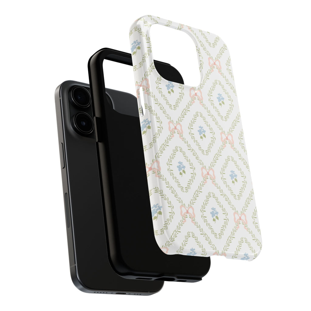 The Versailles Trellis Print — Tough iPhone Case