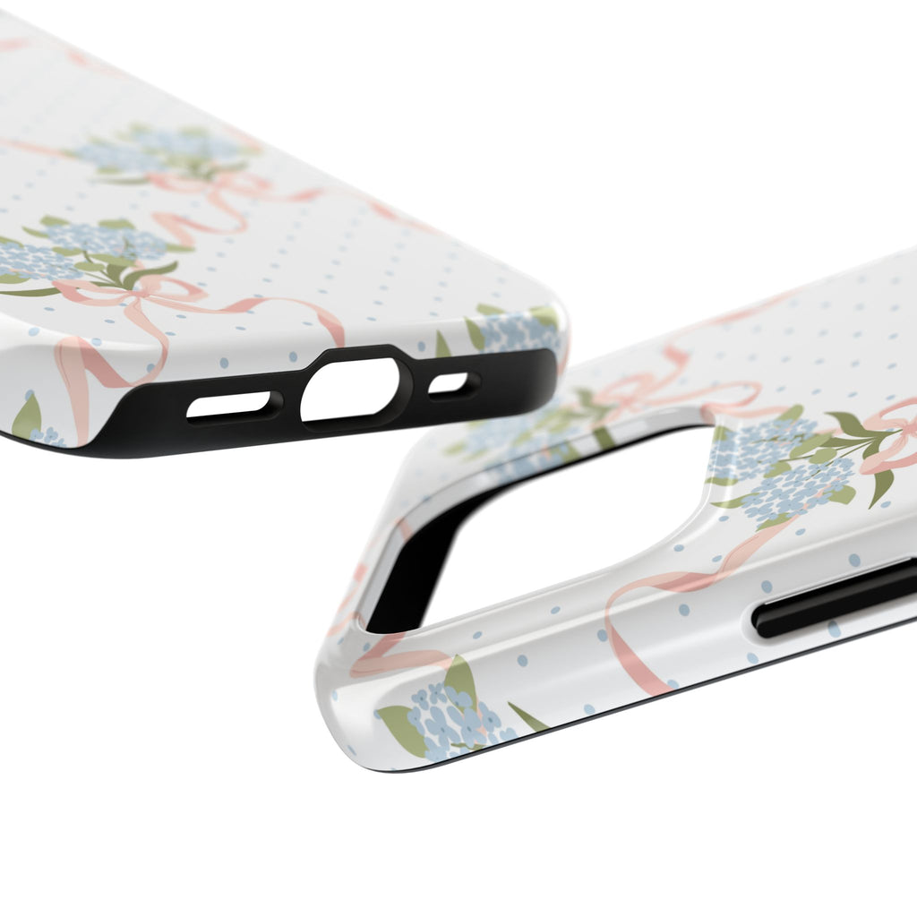 The Dot & Trellis Print — Tough iPhone Case