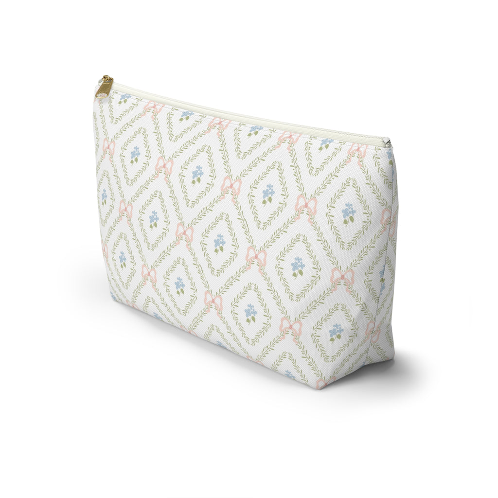 The Versailles Trellis Luxe Vanity Pouch