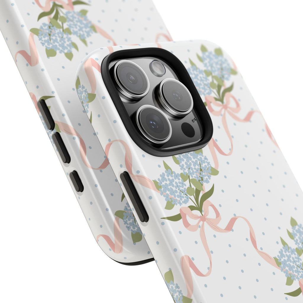 The Dot & Trellis Print — Tough iPhone Case