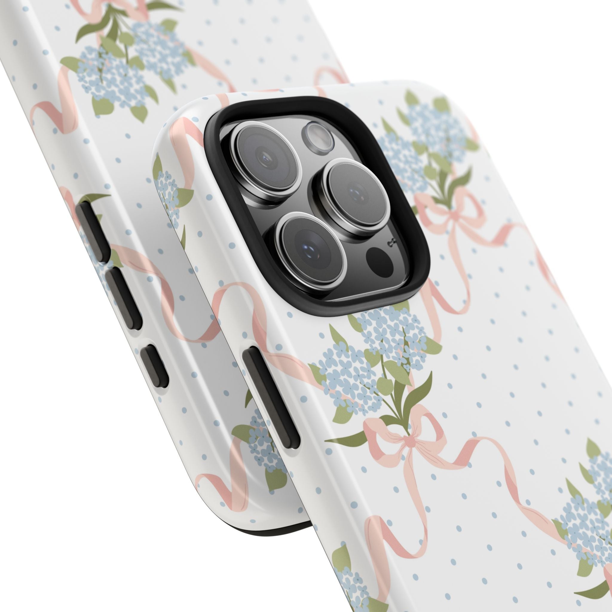 The Dot & Trellis Print — Tough iPhone Case