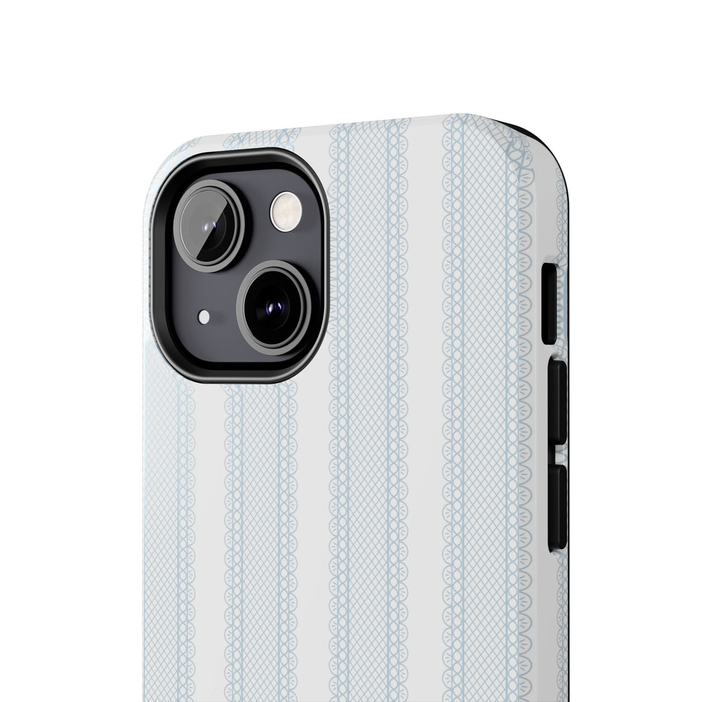 The Amelia Eyelet Stripe — Tough iPhone Case