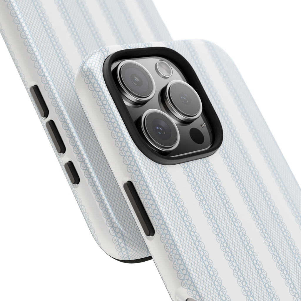 The Amelia Eyelet Stripe — Tough iPhone Case