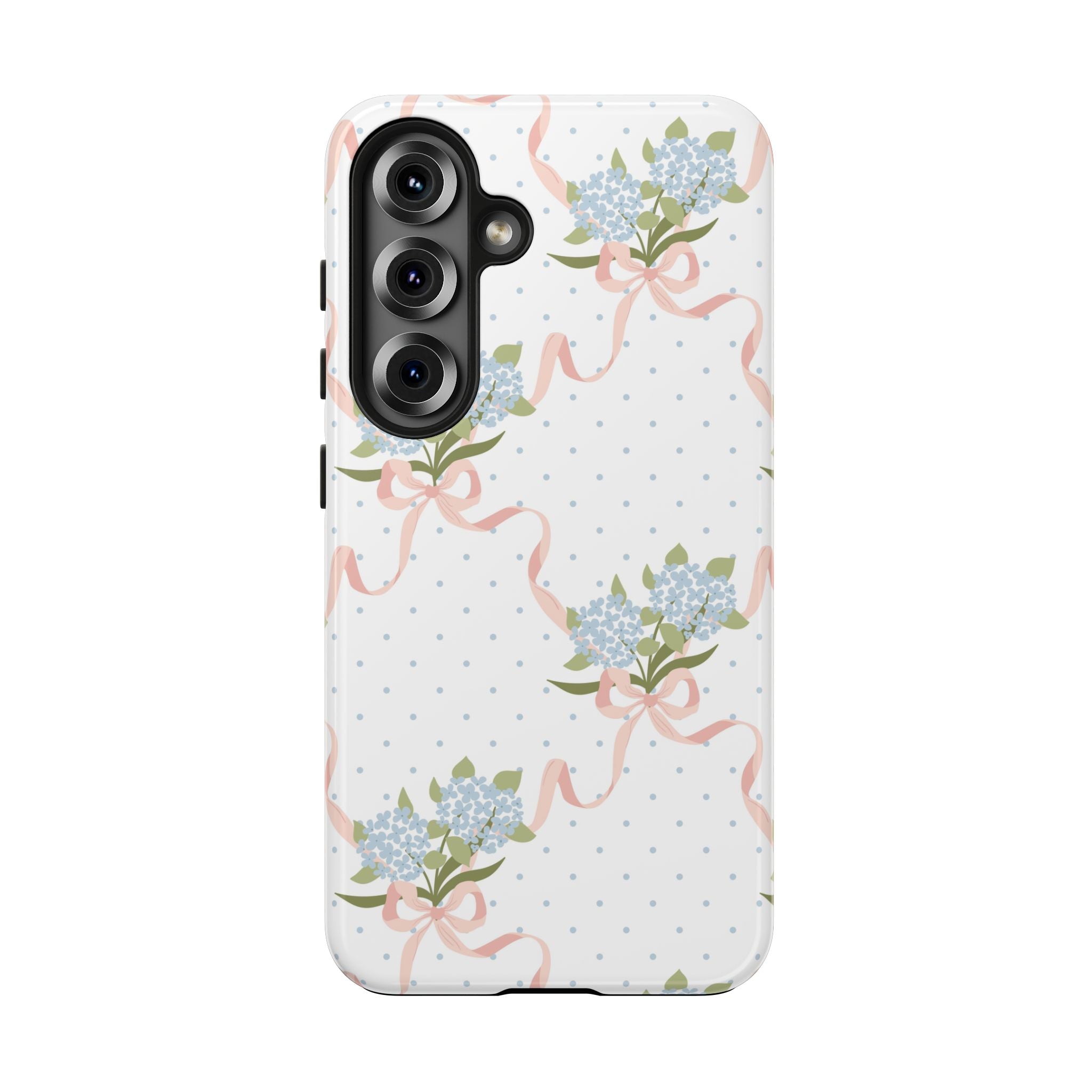 The Dot & Trellis Print — Tough iPhone Case