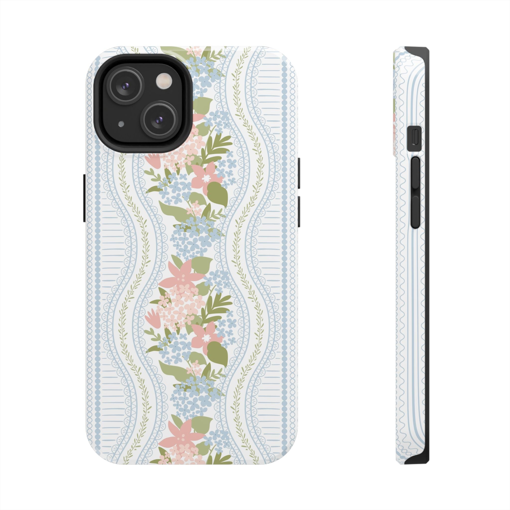 The Beatrice Botanical Stripe — Tough iPhone Case