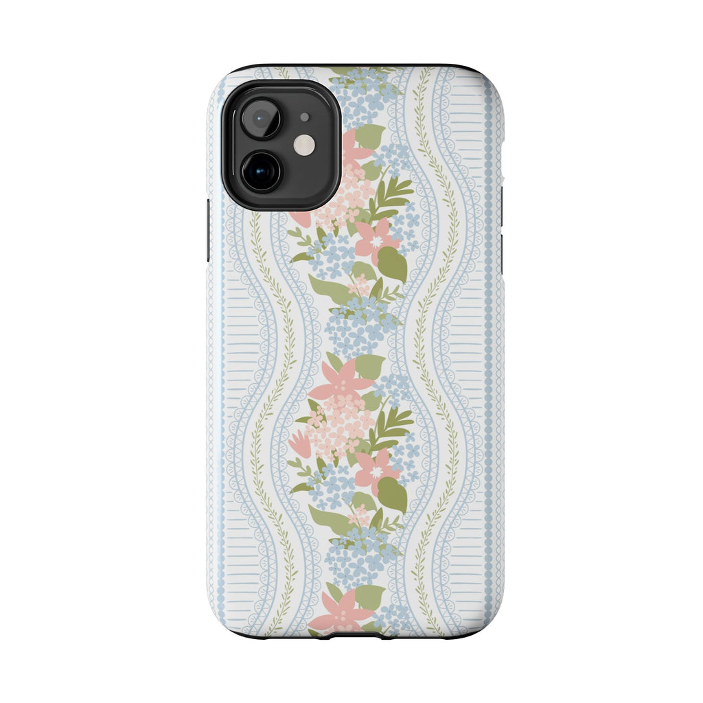 The Beatrice Botanical Stripe — Tough iPhone Case