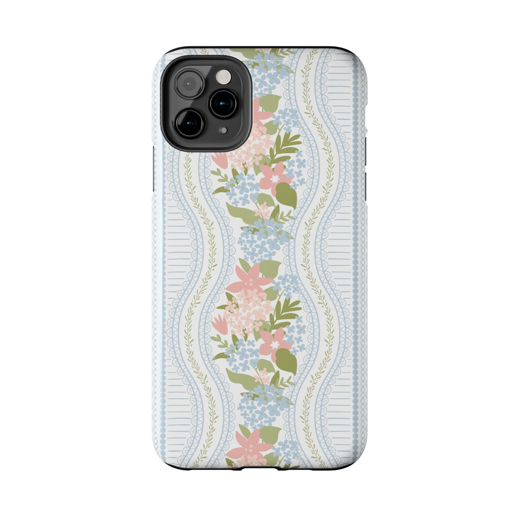 The Beatrice Botanical Stripe — Tough iPhone Case