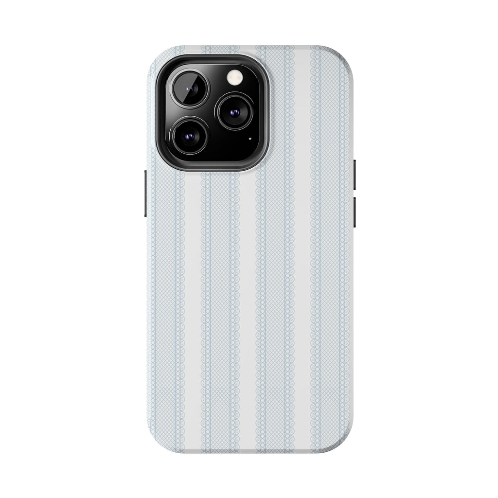 The Amelia Eyelet Stripe — Tough iPhone Case