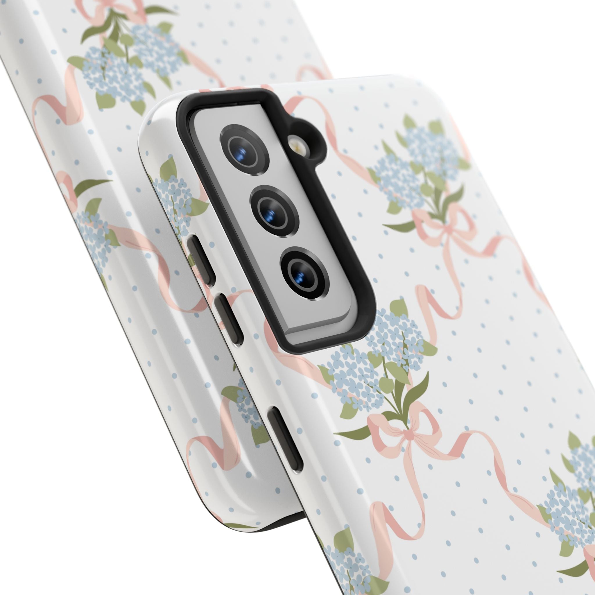 The Dot & Trellis Print — Tough iPhone Case
